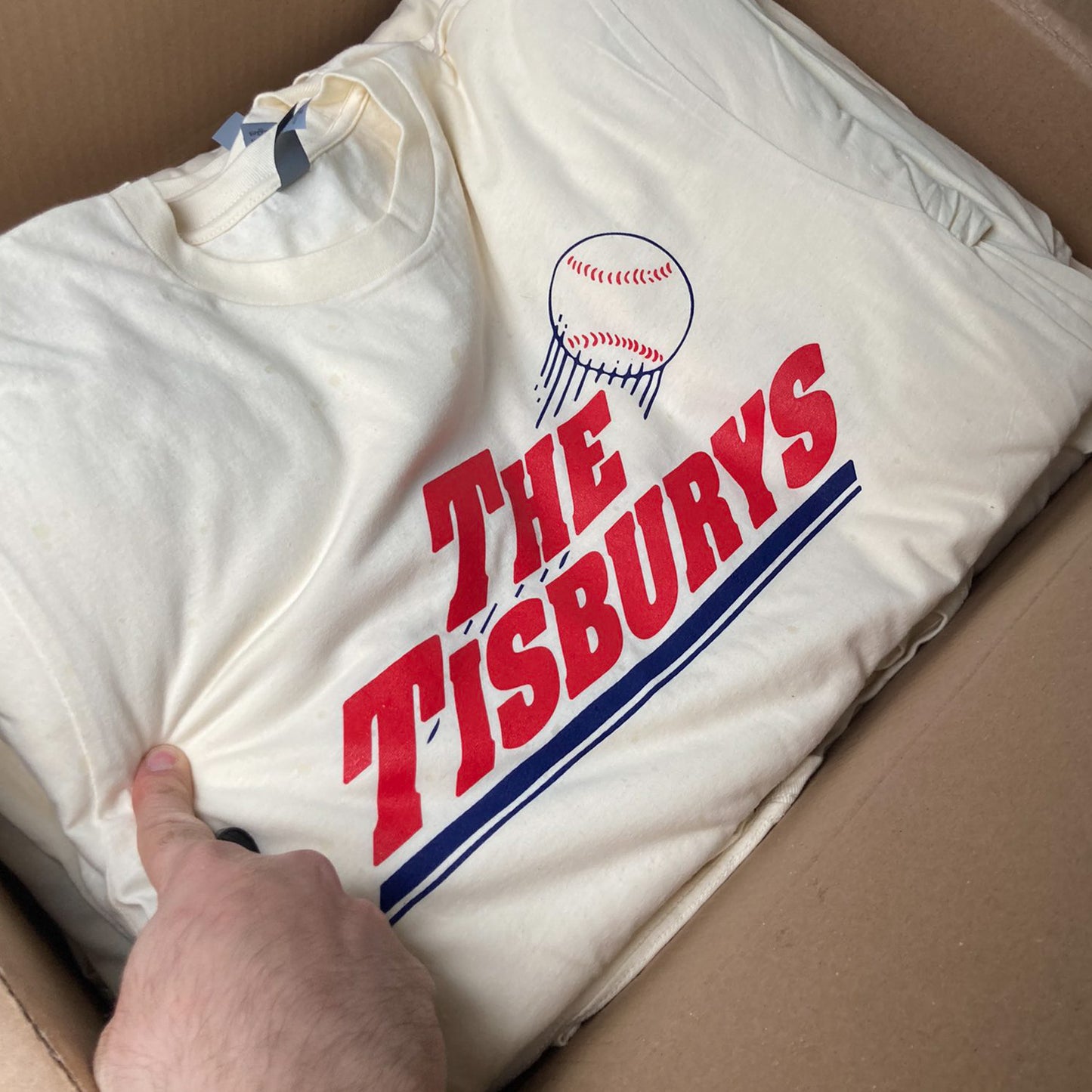 The Tisburys Baseball T-shirt